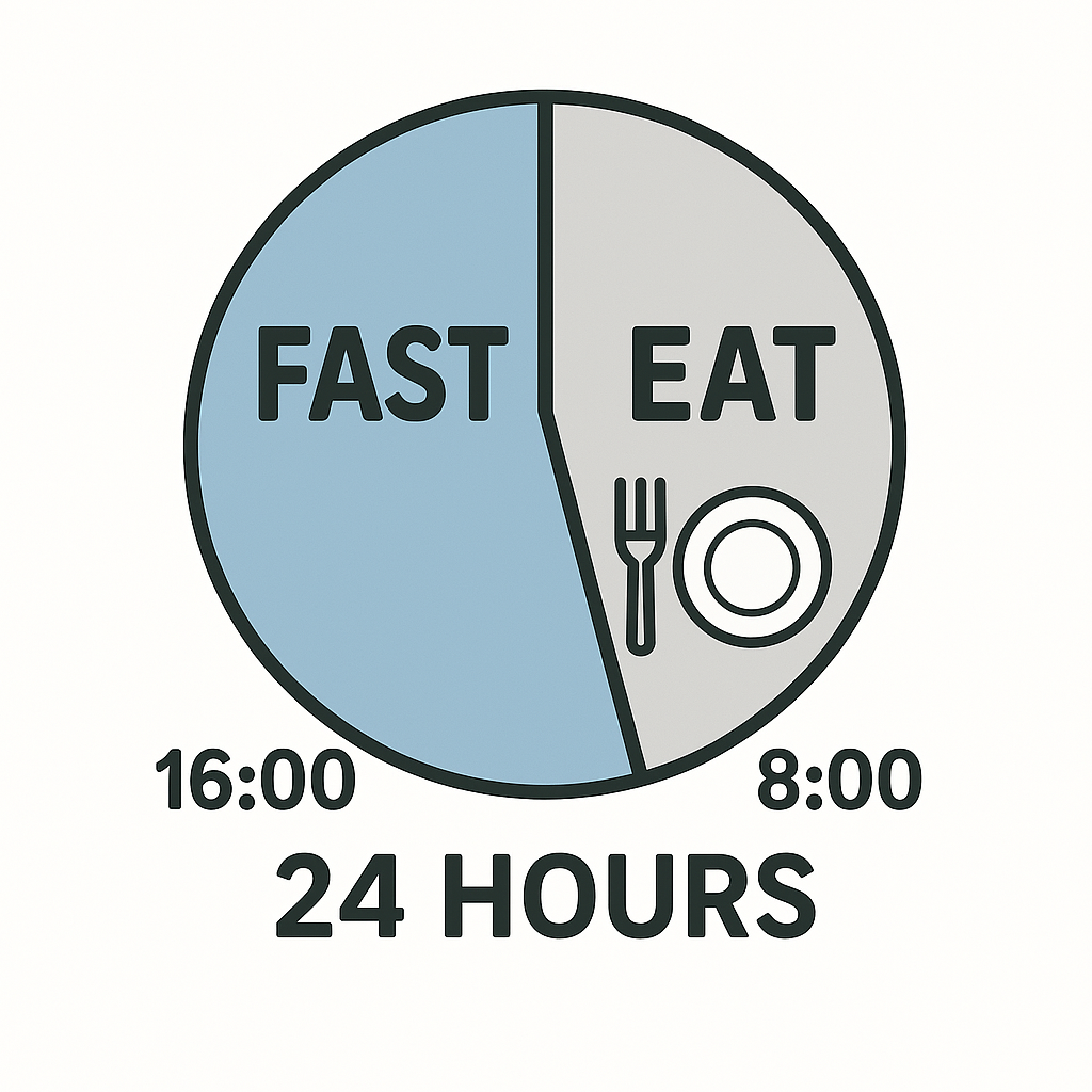 24時間の時計グラフ風イラスト